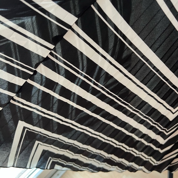 H&M Black and Cream A-Line Skirt - Picture 3 of 5